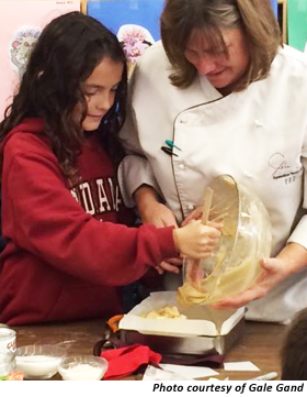 Gale & Daughter Cook